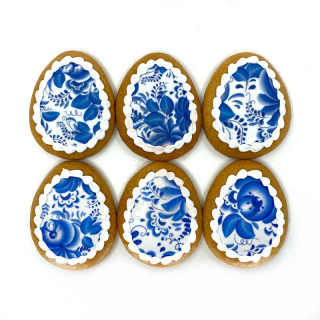Velikonoční perníčky - Porcelánová vajíčka