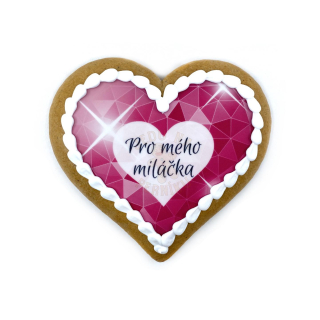 Perníček srdce - Pro mého miláčka