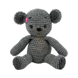 Háčkovaná hračka - medvídek Šeďulínek