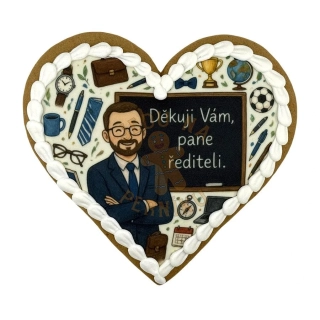 Perníček srdce - Pro pana ředitele